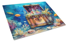 Load image into Gallery viewer, Treasure Chest Glass Cutting Boards – Durable, Decorative Kitchen Art Large