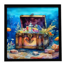 Load image into Gallery viewer, Treasure Chest Framed Metal Print