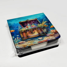 Load image into Gallery viewer, Treasure Chest PU Leather Note Paper Holder