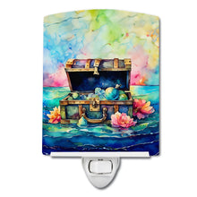 Load image into Gallery viewer, Treasure Chest Ceramic Night Light