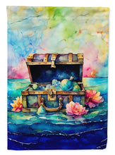 Load image into Gallery viewer, Treasure Chest Garden Flag – Outdoor Decorative Yard Flag
