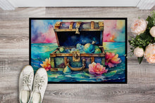 Load image into Gallery viewer, Treasure Chest Doormat - Large 24x36 – Indoor/Outdoor Floor Mat with Artistic Flair
