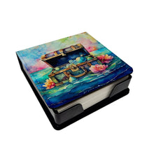 Load image into Gallery viewer, Treasure Chest PU Leather Note Paper Holder