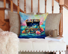 Load image into Gallery viewer, Treasure Chest Throw Pillow - 14x14 Decorative Pillow – Art for Your Home &amp; Patio