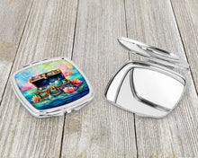 Load image into Gallery viewer, Treasure Chest Compact Mirror – Stylish Purse Mirror with Artistic Covers