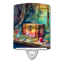 Load image into Gallery viewer, Treasure Chest Ceramic Night Light