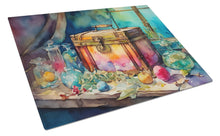 Load image into Gallery viewer, Treasure Chest Glass Cutting Boards – Durable, Decorative Kitchen Art Large