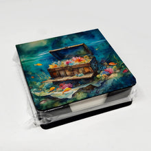 Load image into Gallery viewer, Treasure Chest PU Leather Note Paper Holder
