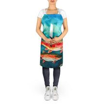 Load image into Gallery viewer, Trout Apron – Artist-Designed Kitchen, BBQ &amp; Craft Apron