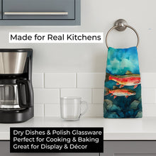 Load image into Gallery viewer, Trout Kitchen Towel DAC2839KTWL