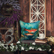 Load image into Gallery viewer, Trout Throw Pillow