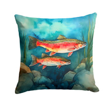 Load image into Gallery viewer, Trout Throw Pillow