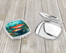 Load image into Gallery viewer, Trout Compact Mirror – Stylish Purse Mirror with Artistic Covers