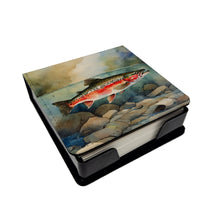 Load image into Gallery viewer, Trout PU Leather Note Paper Holder