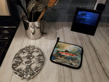 Load image into Gallery viewer, Trout Pot Holders - Set of 2 Decorative Kitchen Helpers | Made in the USA