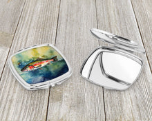 Load image into Gallery viewer, Trout Compact Mirror – Stylish Purse Mirror with Artistic Covers