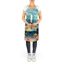 Load image into Gallery viewer, Yellowfin Tuna Apron – Artist-Designed Kitchen, BBQ &amp; Craft Apron