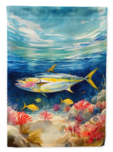 Load image into Gallery viewer, Yellowfin Tuna Garden Flag – Outdoor Decorative Yard Flag