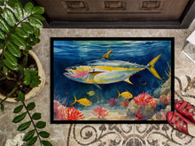 Load image into Gallery viewer, Yellowfin Tuna Doormat - Large 24x36 – Indoor/Outdoor Floor Mat with Artistic Flair