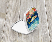 Load image into Gallery viewer, Yellowfin Tuna Compact Mirror – Stylish Purse Mirror with Artistic Covers