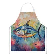 Load image into Gallery viewer, Yellowfin Tuna Apron – Artist-Designed Kitchen, BBQ &amp; Craft Apron