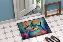 Load image into Gallery viewer, Yellowfin Tuna Doormat - Large 24x36 – Indoor/Outdoor Floor Mat with Artistic Flair