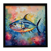 Load image into Gallery viewer, Yellowfin Tuna Framed Metal Print