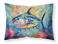 Load image into Gallery viewer, Yellowfin Tuna Standard Pillowcase – Artistic Decorative Front, White Back