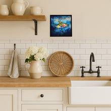 Load image into Gallery viewer, Yellowfin Tuna Framed Metal Print