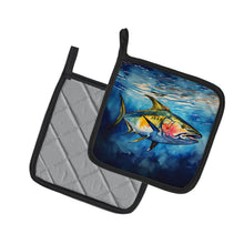 Load image into Gallery viewer, Yellowfin Tuna Pot Holders - Set of 2 Decorative Kitchen Helpers | Made in the USA
