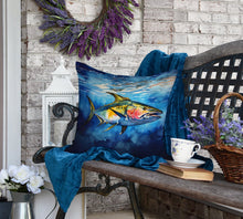 Load image into Gallery viewer, Yellowfin Tuna Throw Pillow