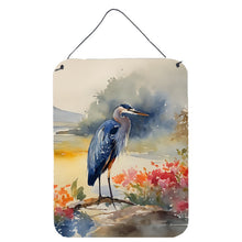 Load image into Gallery viewer, Blue Heron Wall or Door Hanging Prints