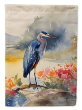 Load image into Gallery viewer, Blue Heron Garden Flag – Outdoor Decorative Yard Flag