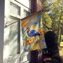Load image into Gallery viewer, Blue Heron House Flag