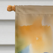 Load image into Gallery viewer, Blue Heron House Flag