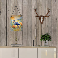 Load image into Gallery viewer, Blue Heron Wall or Door Hanging Prints