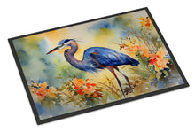 Load image into Gallery viewer, Blue Heron Doormat - Large 24x36 – Indoor/Outdoor Floor Mat with Artistic Flair