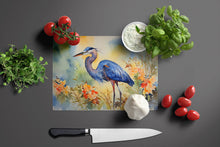 Load image into Gallery viewer, Blue Heron Glass Cutting Boards – Durable, Decorative Kitchen Art Large