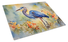 Load image into Gallery viewer, Blue Heron Glass Cutting Boards – Durable, Decorative Kitchen Art Large