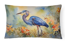 Load image into Gallery viewer, Blue Heron Throw Pillow