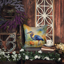 Load image into Gallery viewer, Blue Heron Throw Pillow