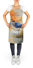 Load image into Gallery viewer, Blue Heron Apron – Artist-Designed Kitchen, BBQ &amp; Craft Apron