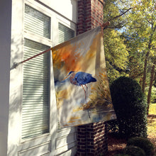 Load image into Gallery viewer, Blue Heron House Flag