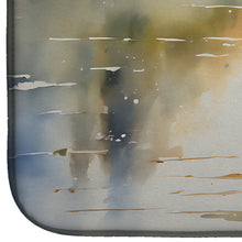 Load image into Gallery viewer, Blue Heron Dish Drying Mat