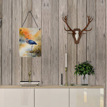 Load image into Gallery viewer, Blue Heron Wall or Door Hanging Prints