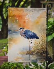 Load image into Gallery viewer, Blue Heron Garden Flag – Outdoor Decorative Yard Flag