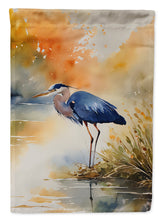 Load image into Gallery viewer, Blue Heron Garden Flag – Outdoor Decorative Yard Flag