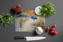 Load image into Gallery viewer, Blue Heron Glass Cutting Boards – Durable, Decorative Kitchen Art Large