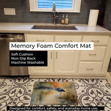 Load image into Gallery viewer, Blue Heron Memory Foam Kitchen Mat DAC2847RUG