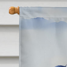 Load image into Gallery viewer, Blue Heron House Flag